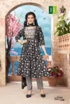 Sheen By Hirwa Naira Cut Rayon Printed Plus Size Kurti With Bottom Dupatta Wholesale Price In Surat
